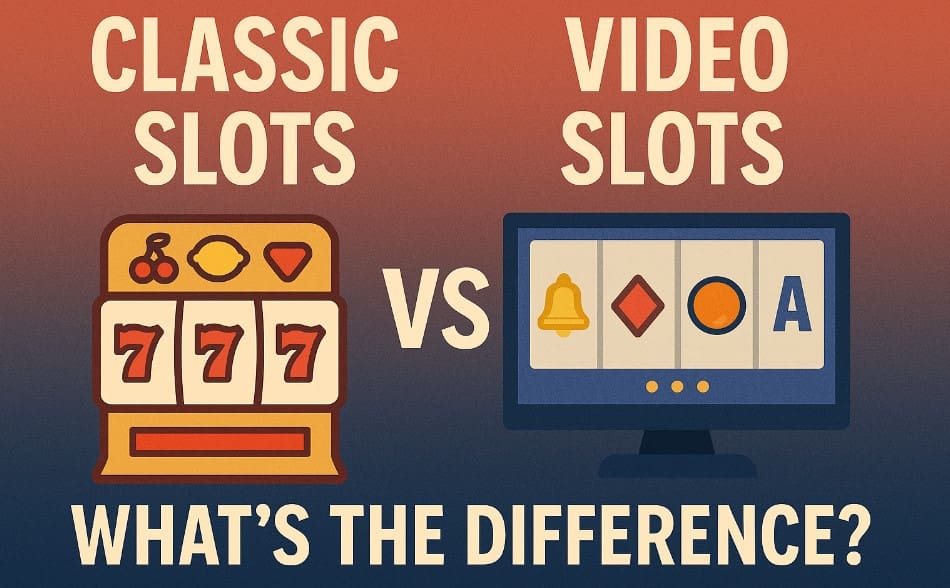 Classic vs Video Slots: What’s the Difference?
